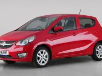 Used Vauxhall Viva 75 HP (55 kW) 2016 Red Hatchback