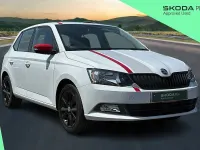Used Skoda Fabia 108 HP (79 kW) 2017 Moon white metallic Hatchback