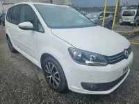 Used VW Touran SE 105 HP (77 kW) 2015 White MPV