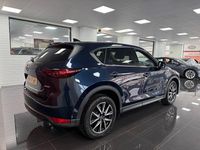 Second-hand Mazda CX-5 Inclusive 175 CP (128 kW) 2018 Albastru SUV