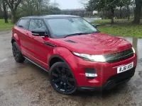 Gebraucht Land Rover Range Rover evoque Dynamic 190 PS (139 kW) 2011 Rot Coupé