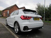Used Audi A1 Sportback S-Line 116 HP (85 kW) 2019 White Hatchback