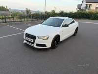Used Audi A5 S-Line 245 HP (180 kW) 2014 White Coupe