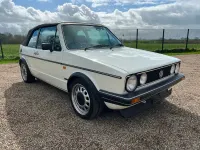 Used VW Golf Cabriolet 1987 White Cabriolet