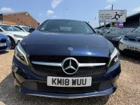Used Mercedes A180 Sport Edition 122 HP (89 kW) 2018 Blue Hatchback