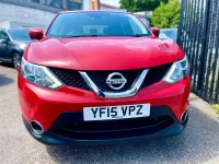 Used Nissan Qashqai N-TEC 110 HP (80 kW) 2015 Red SUV