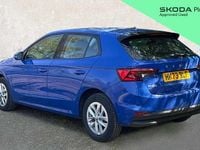Used Skoda Fabia Comfort 95 HP (69 kW) 2023 Blue Hatchback