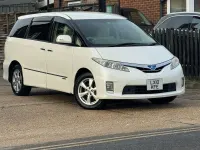 Used Toyota Estima Hybrid 2010 White MPV
