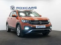 Used VW T-Cross SE 95 HP (69 kW) 2023 Orange SUV