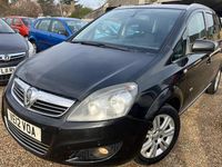Gebraucht Vauxhall Zafira Design Edition 115 PS (84 kW) 2012 Schwarz Van / Kleinbus