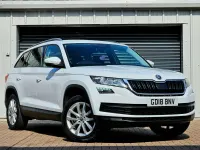 Used Skoda Kodiaq SE 150 HP (110 kW) 2018 White SUV