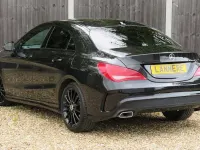 Used Mercedes CLA220 AMG 170 HP (125 kW) 2014 Black Coupe