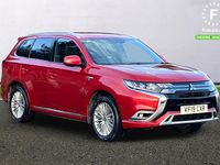 Used Mitsubishi Outlander P-HEV 177 HP (130 kW) 2018 Red Estate