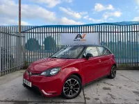 Used MG MG3 106 HP (77 kW) 2016 Red Hatchback