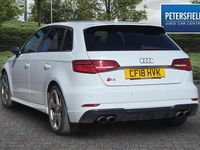 Used Audi S3 Sportback Black Edition 306 HP (225 kW) 2018 White Hatchback