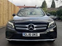 Used Mercedes GLC220 AMG Line Premium 170 HP (125 kW) 2016 Black Estate