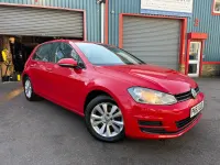 Used VW Golf VII SE 2013 Red Hatchback