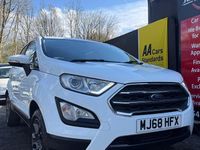 Used Ford Ecosport Zetec 125 HP (91 kW) 2018 White SUV