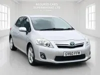Used Toyota Auris Hybrid T4 136 HP (100 kW) 2010 Silver Hatchback