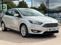 Used Ford Focus Titanium 120 HP (88 kW) 2017 Silver Hatchback