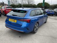 Used Skoda Octavia vRS 204 HP (150 kW) 2025 Blue Estate