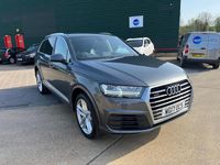 Begagnad Audi Q7 S-Line 2017 Grå SUV