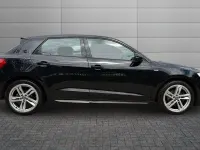 Used Audi A1 Sportback S-Line 114 HP (83 kW) 2019 Mythos black Hatchback