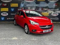 Used Vauxhall Corsa Excite 90 HP (66 kW) 2015 Red Hatchback