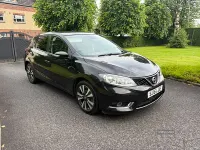 Used Nissan Pulsar N-TEC 115 HP (84 kW) 2016 Black Hatchback