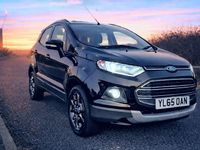 Used Ford Ecosport Titanium 125 HP (91 kW) 2016 Black SUV