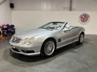 Used Mercedes SL55 AMG AMG 476 HP (350 kW) 2003 Brilliant silver Cabriolet