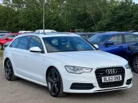 Used Audi A6 S-Line 2013 White Estate
