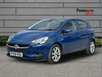 Used Vauxhall Corsa 88 HP (64 kW) 2019 Blue Hatchback