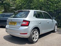Used Skoda Fabia SE L 95 HP (69 kW) 2019 Silver Hatchback