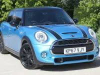 Usado Mini Cooper S Hatch 2017 Azul Citadino