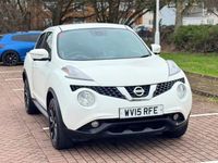 Used Nissan Juke Tekna 115 HP (84 kW) 2015 White SUV