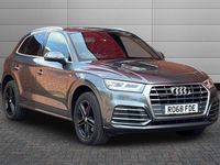 Usado Audi Q5 S-Line 190 HP (139 kW) 2018 Cinzento SUV