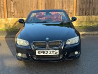Used BMW 320 Cabriolet Sport Line 2012 Black Cabriolet