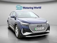 Used Audi Q4 e-tron S-Line 150 kW (204 HP) 2023 Blue SUV
