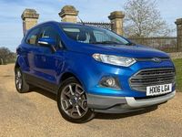 Used Ford Ecosport Titanium 125 HP (91 kW) 2016 Blue SUV