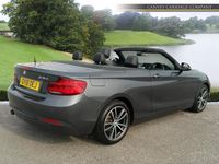 Used BMW 218 Sport Line 2018 Grey Cabriolet