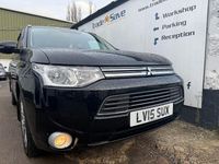 Used Mitsubishi Outlander P-HEV 2015 Black Estate