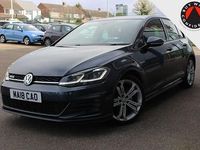 Used VW Golf VII GTD 184 HP (135 kW) 2018 Blue Hatchback