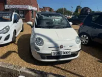 Used Fiat 500 Lounge 69 HP (50 kW) 2012 White Hatchback