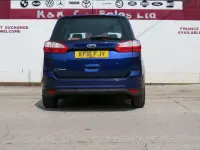 Used Ford Grand C-Max Zetec 120 HP (88 kW) 2016 Blue MPV