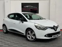 Used Renault Clio Dynamique 75 HP (55 kW) 2014 White Hatchback