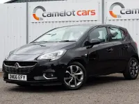 Used Vauxhall Corsa SRi 2016 Black Hatchback