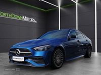 Used Mercedes C220 AMG Line Premium 200 HP (147 kW) 2022 Blue Sedan