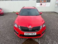 Used Skoda Octavia vRS 184 HP (135 kW) 2018 Red Estate