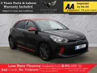 Used Kia Rio 83 HP (61 kW) 2017 Black Hatchback